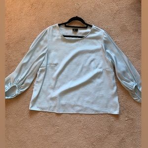 Beautiful blue satin top from target